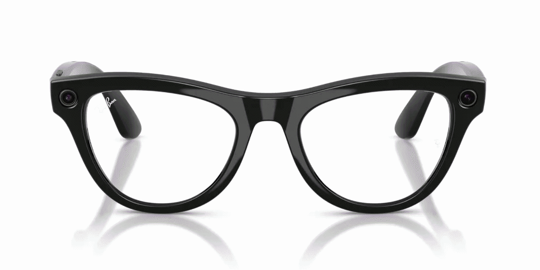 Anteojos De Sol Ray-Ban Meta 0RW4014 Skyler Transitions Violeta/Negro