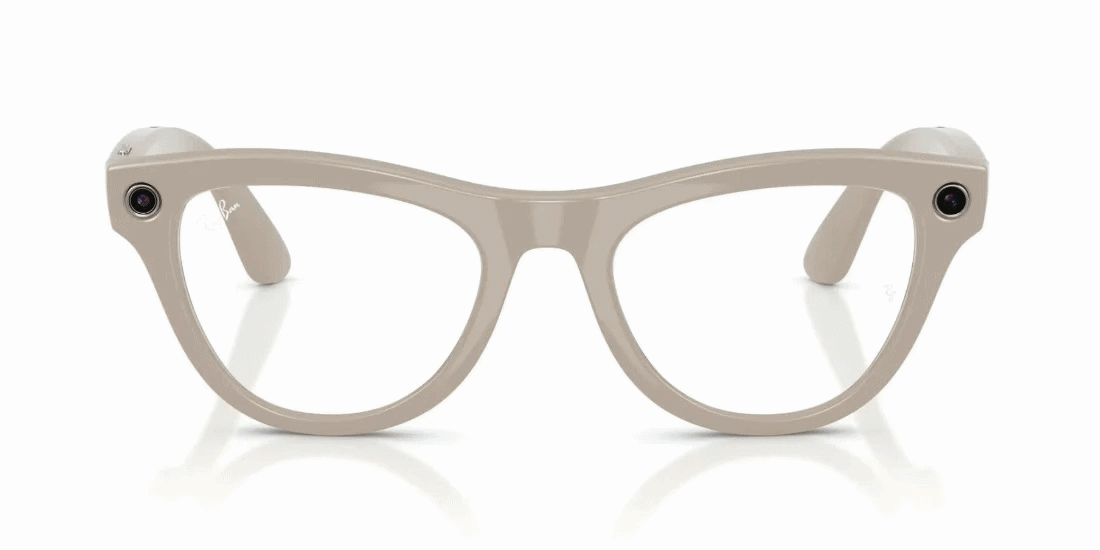 Anteojos De Sol Ray-Ban Meta 0RW4014 Skyler Transitions Azul/Gris