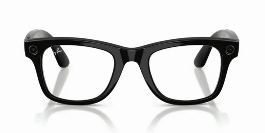Anteojos De Sol Ray-Ban Meta 0RW4012 Wayfarer Transitions Verde/Negro