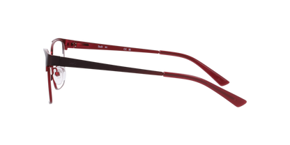 Anteojos Ópticos Dbyd DB1007 Dbkf01 Matt Purple On Matt Red Morado