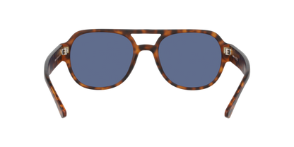 Anteojos De Sol Unofficial UO6206 Matt Havana Dark Blue Azul/Havana