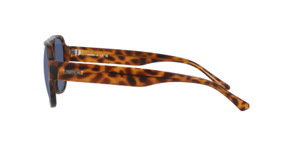 Anteojos De Sol Unofficial UO6206 Matt Havana Dark Blue Azul/Havana