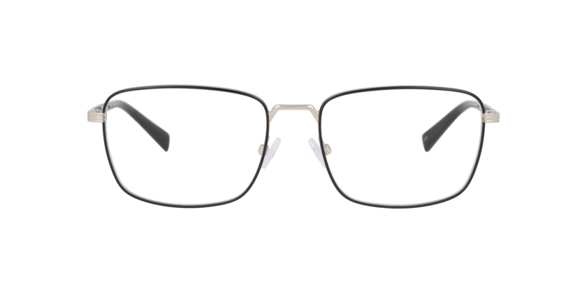 Anteojos Ópticos Unofficial UO1189 Satin Black On Silver Negro