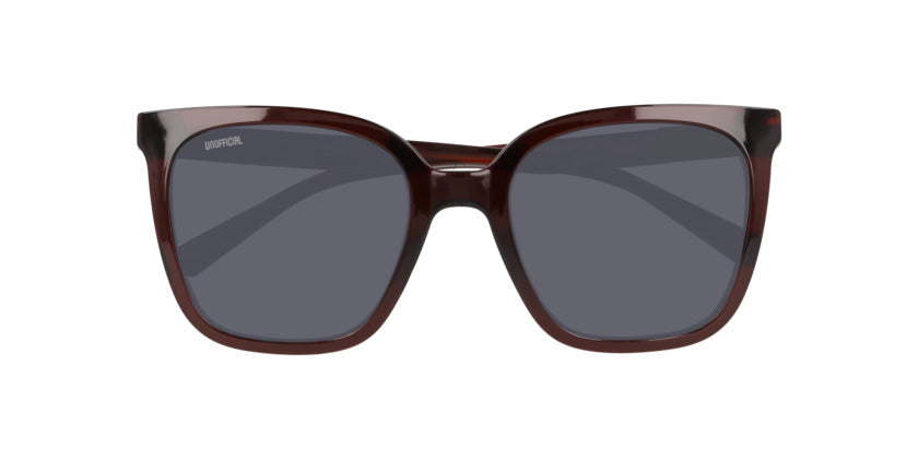 Anteojos De Sol Unofficial UO6208B Transparent Burgundy Grey Gris/Burdeo