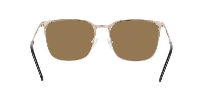 Anteojos De Sol Seen NE5040 Satin Light Gold Brown Café/Dorado