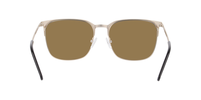 Anteojos De Sol Seen NE5040 Satin Light Gold Brown Café/Dorado