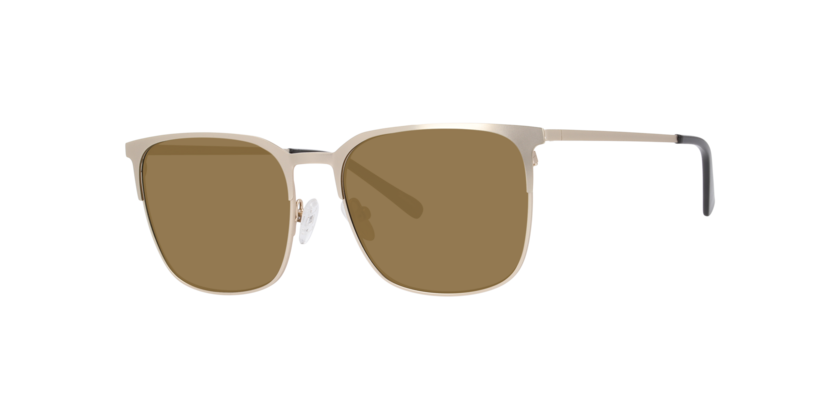 Anteojos De Sol Seen NE5040 Satin Light Gold Brown Café/Dorado