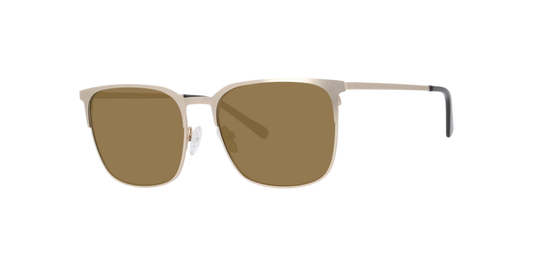 Anteojos De Sol Seen NE5040 Satin Light Gold Brown Café/Dorado