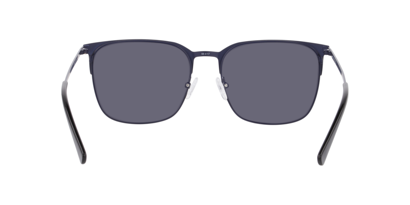 Anteojos De Sol Seen NE5040 Satin Navy Blue Dark Grey Gris/Negro