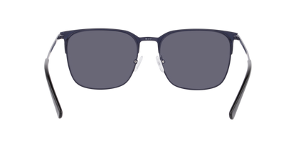 Anteojos De Sol Seen NE5040 Satin Navy Blue Dark Grey Gris/Negro