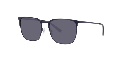 Anteojos De Sol Seen NE5040 Satin Navy Blue Dark Grey Gris/Negro