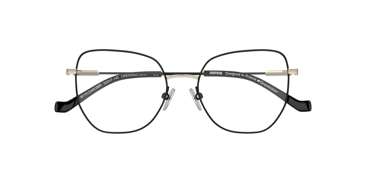 Anteojos Ópticos Unofficial UO1063 Unof0400 Negro