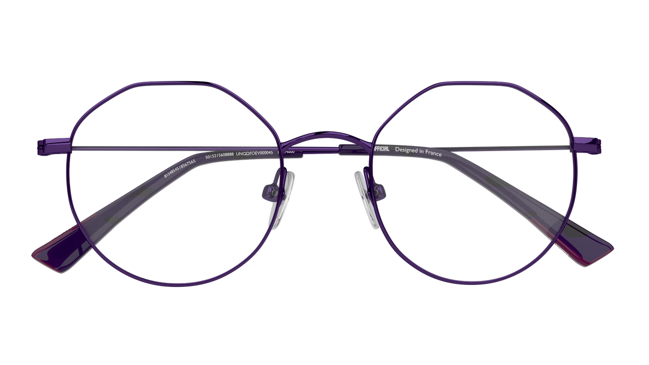 Anteojos Ópticos Unofficial UO1001 Unof0004 Violeta