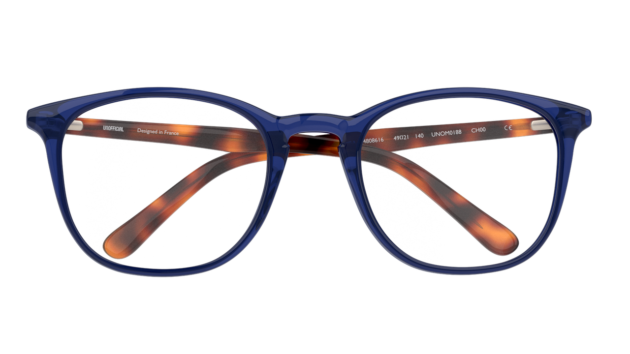 Anteojos Ópticos Unofficial UO3003 Unom0188 Azul