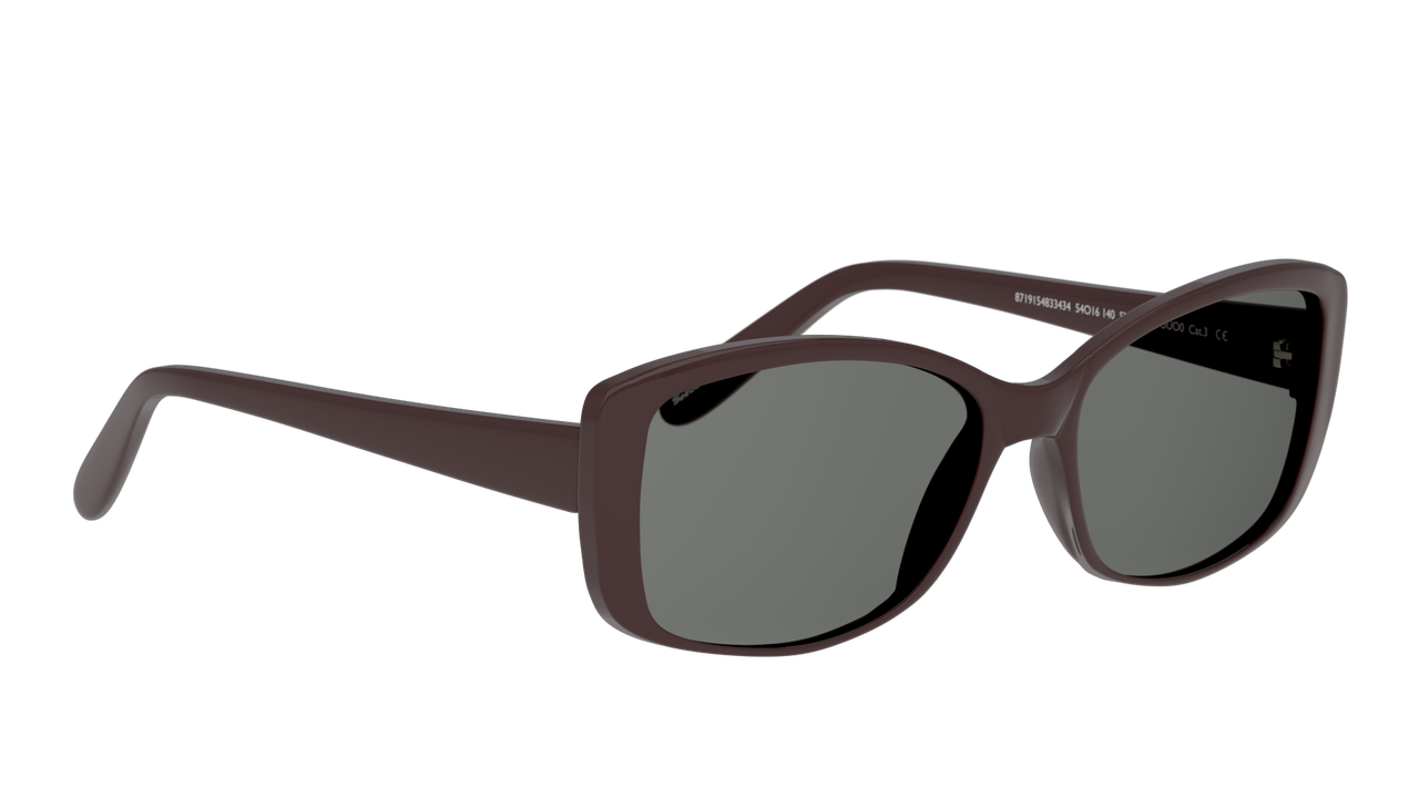 Anteojos De Sol Seen NE6001 Snsf0020 Gris/Burdeo