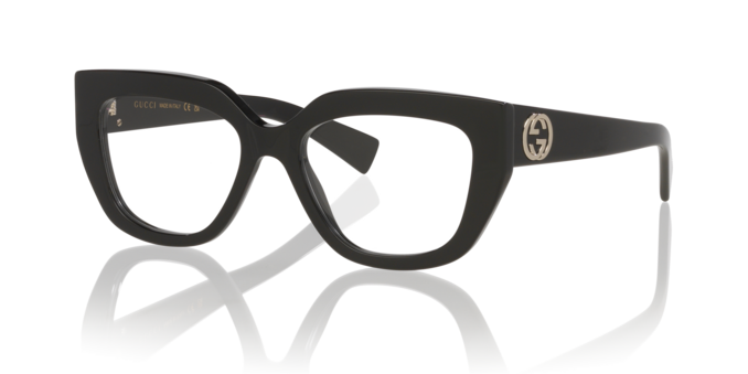 Anteojos Ópticos Gucci GC002390 Gg1847O Black Negro