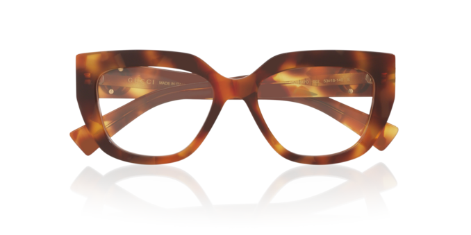 Anteojos Ópticos Gucci GC002390 Gg1847O Tortoise Café