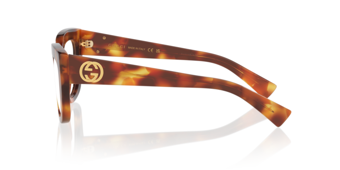 Anteojos Ópticos Gucci GC002390 Gg1847O Tortoise Café
