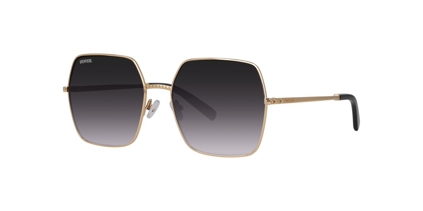 Anteojos De Sol Unofficial UO5140 Gris/Dorado