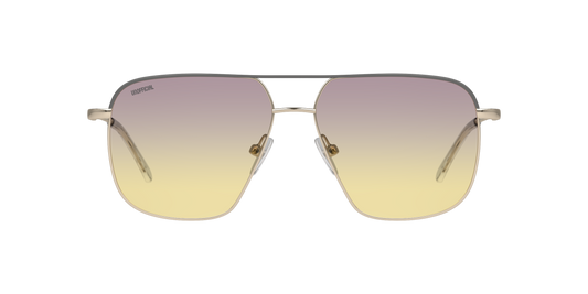 Anteojos De Sol Unofficial Gris/Dorado