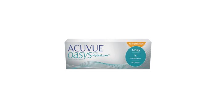 ACUVUE OASYS® 1-DAY with HydraLux para Astigmatismo