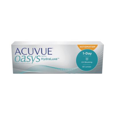 ACUVUE OASYS® 1-DAY with HydraLux for Astigmatism